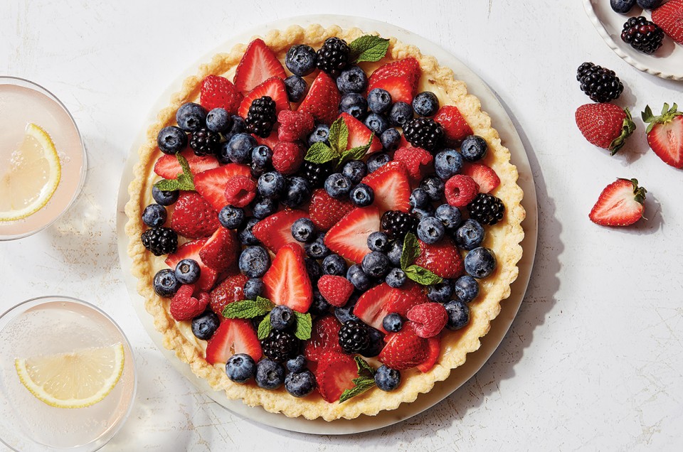 Berry Cream Tart Recipe | King Arthur Baking