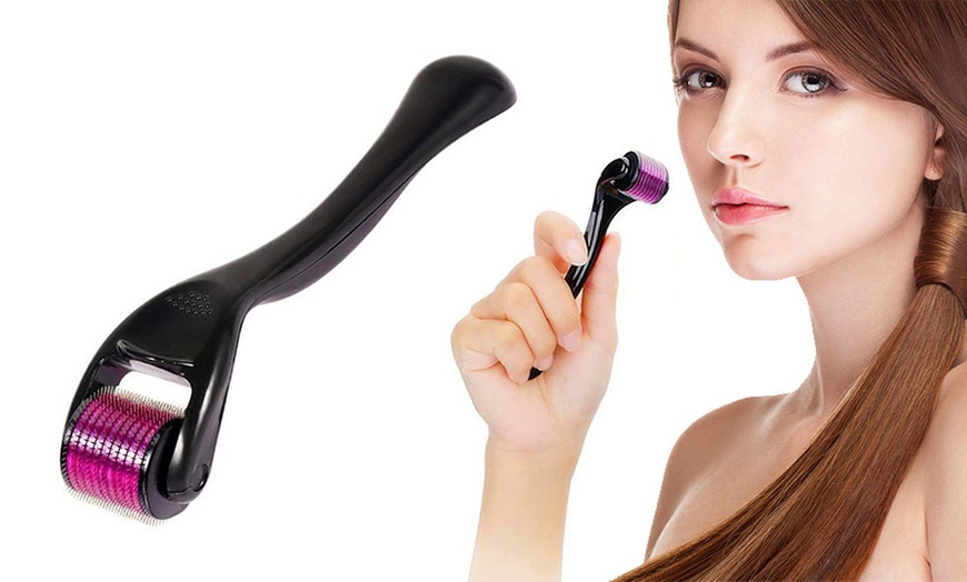 Up To 80% Off on 540 Microneedle Derma Roller | Groupon Goods